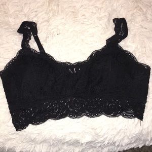 Black bralette